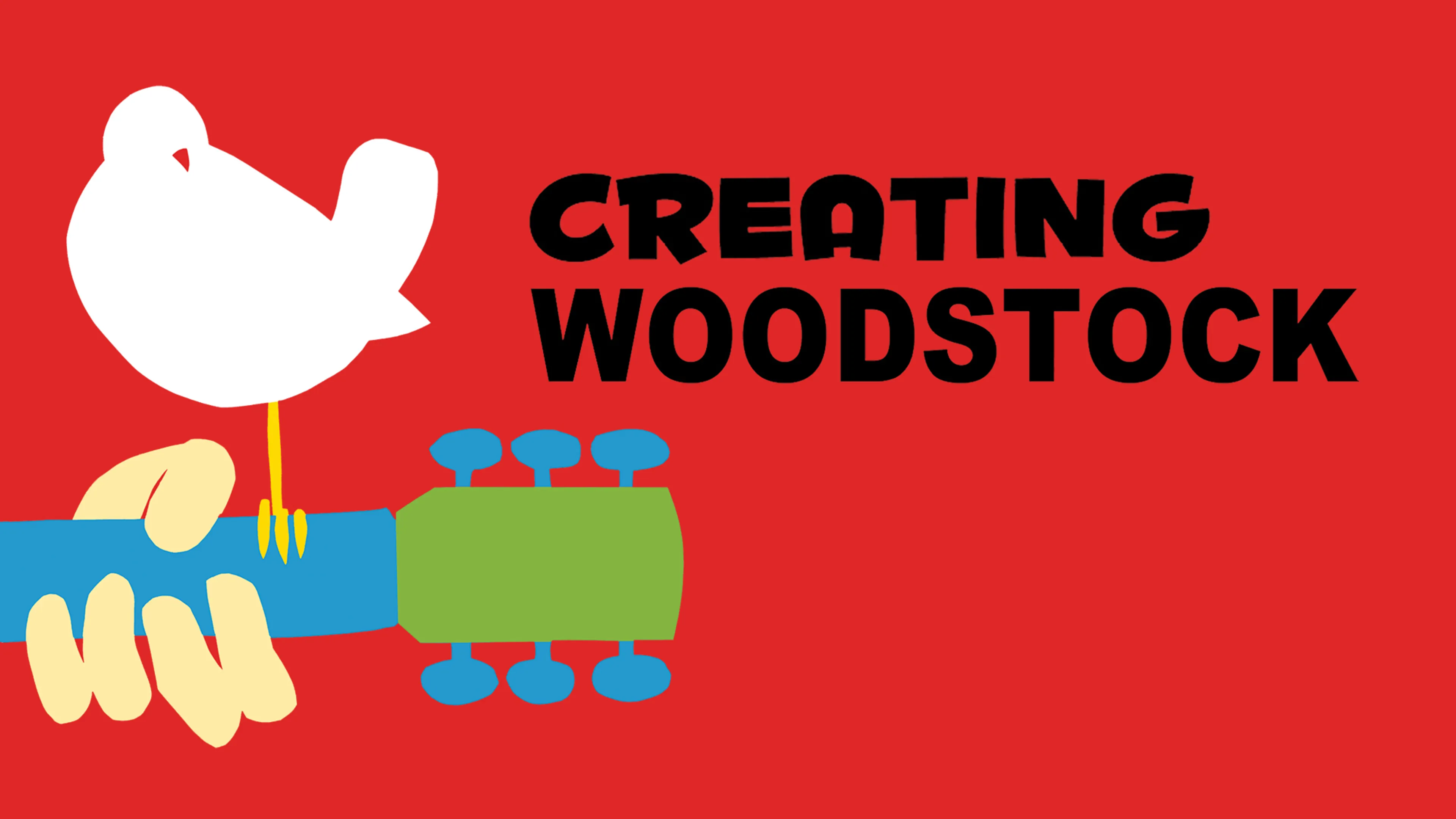 Creating Woodstock poster